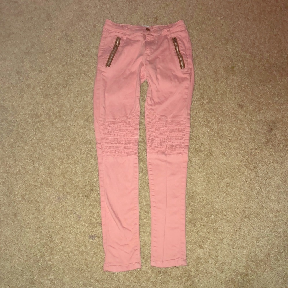 Pink jeans
